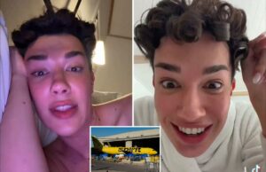 O influenciador James Charles foi incendiado após criticar um funcionário enlatado da Spirit Airlines como um ‘preguiçoso pedaço de merda’ por causa do pedido de doação O influenciador James Charles foi incendiado após criticar um funcionário enlatado da Spirit Airlines como um 'preguiçoso pedaço de merda' por causa do pedido de doação