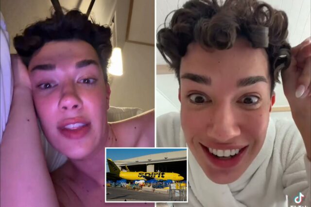 O influenciador James Charles foi incendiado após criticar um funcionário O influenciador James Charles foi incendiado após criticar um funcionário enlatado da Spirit Airlines como um 'preguiçoso pedaço de merda' por causa do pedido de doação