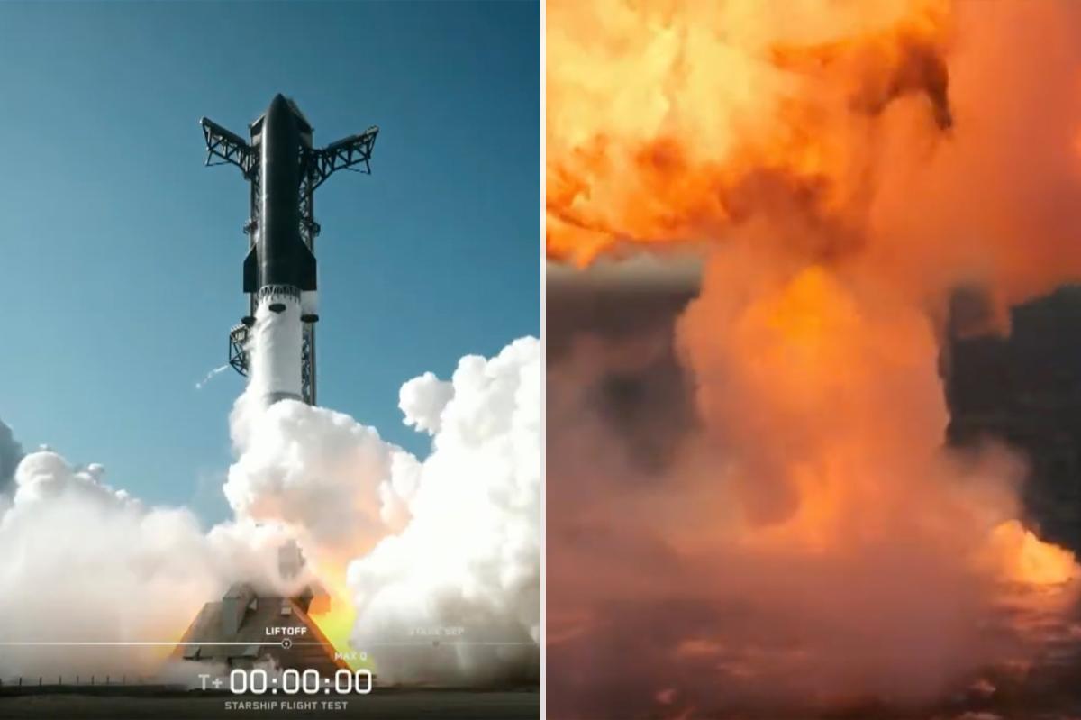 O lançamento bem-sucedido da SpaceX Starship 12 termina com uma bola de fogo espetacular