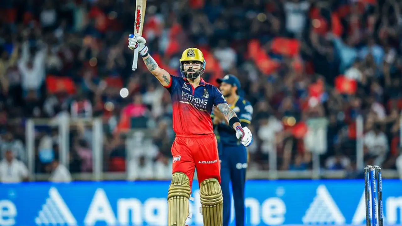 O meio século de Kohli ajuda o RCB a garantir a vitória por cinco postigos contra o GT