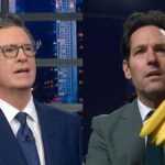 O monólogo final do Late Show de Stephen Colbert está repleto de celebridades surpresa