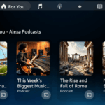 O novo recurso Alexa + da Amazon pode gerar episódios de podcast