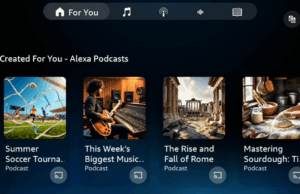 O novo recurso Alexa + da Amazon pode gerar episódios de podcast O novo recurso Alexa + da Amazon pode gerar episódios de podcast
