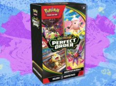 O pacote Pokémon TCG Perfect Order Booster custa menos de US$ 50 na Amazon – agora perto do preço de mercado O pacote Pokémon TCG Perfect Order Booster custa menos de US$ 50 na Amazon – agora perto do preço de mercado