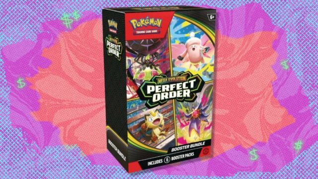 O pacote Pokémon TCG Perfect Order Booster está próximo do preço de mercado na Amazon – agora abaixo de US$ 50
