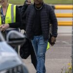 Amol Rajan foi fotografado chegando a Inverness para começar a participar de The Celebrity Traitors