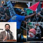 O prefeito Mamdani redobra o apoio aos manifestantes anti-Israel fora da sinagoga da UES