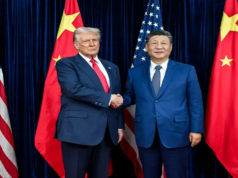 O presidente Trump Bertolak fala da China para Bertemu Xi Jinping O presidente Trump Bertolak fala da China para Bertemu Xi Jinping
