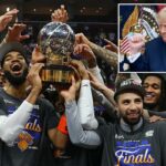 O presidente Trump poderá assistir ao jogo das finais da NBA dos Knicks no Madison Square Garden