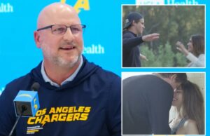 O que os Chargers pensam do relacionamento público de Justin Herbert com a Madison Beer: ‘Stud número um’ O que os Chargers pensam do relacionamento público de Justin Herbert com a Madison Beer: 'Stud número um'