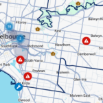 O rompimento da tubulação de água provoca queda de energia em massa em Melbourne