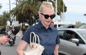 O saco de 5 dígitos de Kelly Rutherford canaliza a energia da ‘mãe rica’ Taylor Swift vista no West Village em 12 de maio de 2026 na cidade de Nova York.
