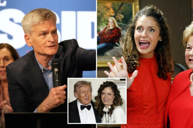 O senador republicano Bill Cassidy não consegue chegar ao segundo turno nas primárias, enquanto o desafiante apoiado por Trump lidera a votação
