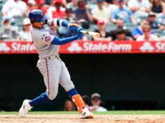 O ‘trabalho nos bastidores’ de Mark Vientos compensa com um dia de dois home run para tirar sua queda no Mets Mark Vientos, do New York Mets, fazendo um home run.