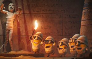 O trailer final de ‘Minions & Monsters’ parece que ‘Babylon’ encontra ‘Meu Malvado Favorito’ Jogar