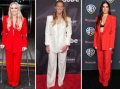 O traje poderoso de Kylie Kelce tem o selo de aprovação de Lindsey Vonn e Sandra Bullock O traje poderoso de Kylie Kelce tem o selo de aprovação de Lindsey Vonn e Sandra Bullock