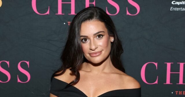 Lea Michele pula apresentação de 'Funny Girl' após revelar que filho está no hospital