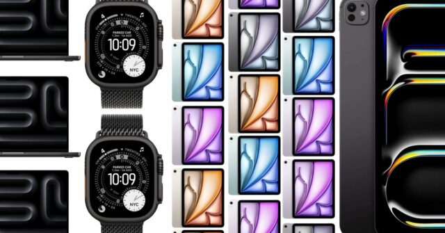 Ofertas: M3 iPad Air $ 400 de desconto, 1 TB M5 iPad Pro com o mínimo histórico, 24 GB M5 MacBook Pro $ 1.499, Apple Watch Ultra 3, mais
