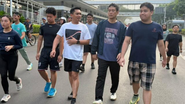Olahraga di Keramaian CFD Jacarta, Purbaya: Indicador Ekonomi Baik-Baik Saja
