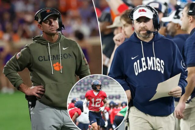 Ole Miss enfrenta investigação da NCAA depois que Clemson apita Ole Miss enfrenta investigação da NCAA depois que Clemson apita sobre adulteração