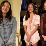 Olivia Rodrigo durante o SNL lida em https://www.instagram.com/p/DXvIejHDegQ/?hl=en&img_index=1