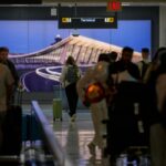 Washington Dulles International Airport, where the CDC has begun expanded Ebola screening measures, is seen on May 22, 2026.