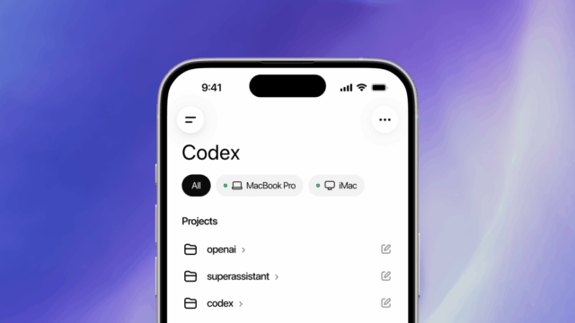 OpenAI diz que Codex está chegando ao seu telefone OpenAI diz que Codex está chegando ao seu telefone