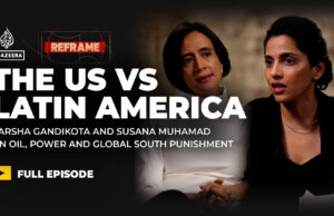Os EUA vs América Latina: Varsha Gandikota e Susana Muhamad Os EUA vs América Latina: Varsha Gandikota e Susana Muhamad