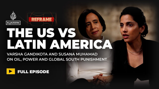 Os EUA vs América Latina: Varsha Gandikota e Susana Muhamad
