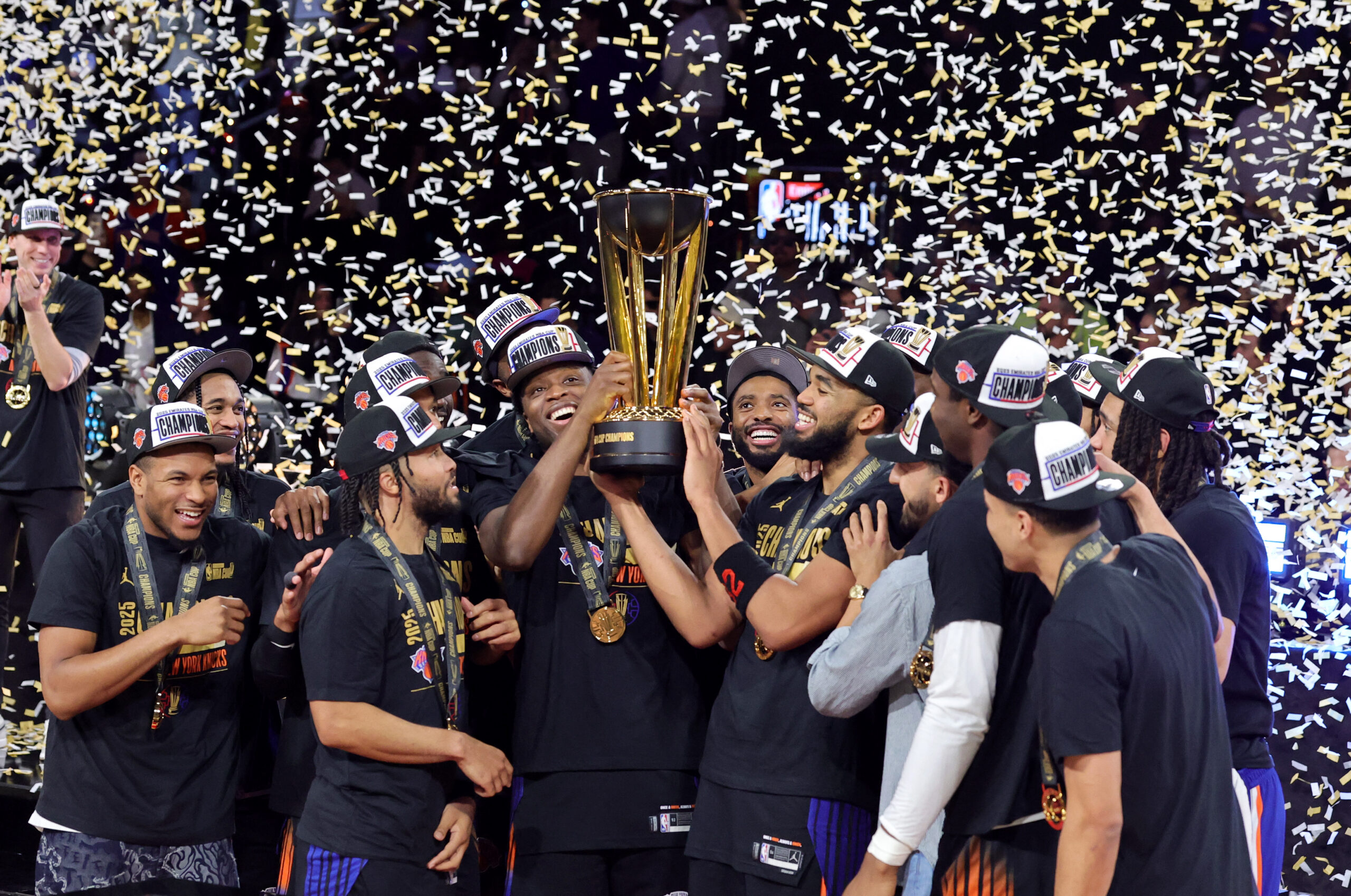 Knicks x Spurs Copa da NBA finais da NBA