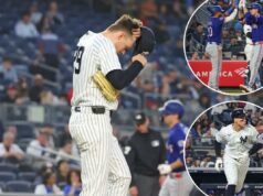 Os Yankees produzem um fedor raro quando Will Warren é bombardeado pelos Rangers Os Yankees produzem um fedor raro quando Will Warren é bombardeado pelos Rangers