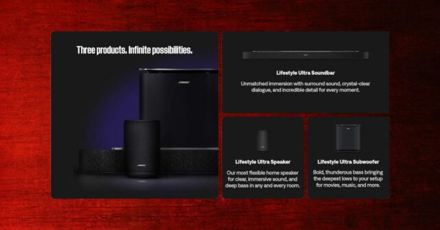 Alto-falantes Bose AirPlay veem o retorno da marca Lifestyle dos anos 1990 | Linha Bose Lifestyle mostrada