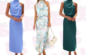 Os compradores estão obcecados com este vestido de noiva ‘muito indulgente’ amazonweddingguestdresstendências