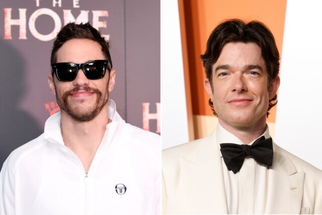 Os ex-alunos do 'SNL' Pete Davidson e John Mulaney admitem Os ex-alunos do 'SNL' Pete Davidson e John Mulaney admitem que mentiram para os apresentadores do bombardeio sobre monólogos ruins: “You Crushed It”