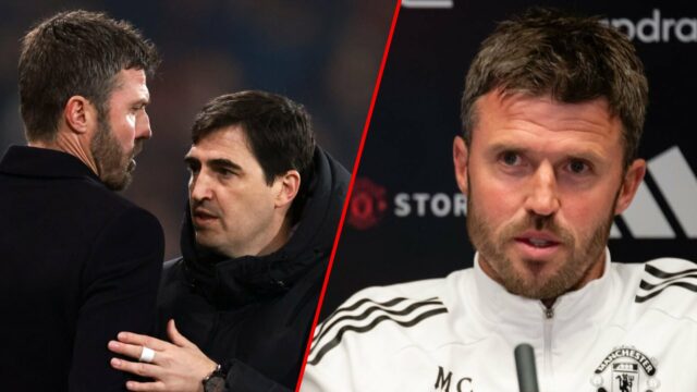 Os fãs do Man Utd resolvem o debate sobre se Michael Carrick deveria ser nomeado permanentemente em meio a ligações com Andoni Iraola
