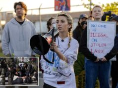 Os federais retiram drasticamente as acusações contra ativistas anti-ICE de Illinois – incluindo ex-candidato ao Congresso – em meio a alegações de má conduta do grande júri A ex-candidata democrata ao Congresso Kat Abughazaleh fala em um protesto em frente a um centro de processamento de imigração em Broadview, Illinois, em 26 de setembro de 2025.