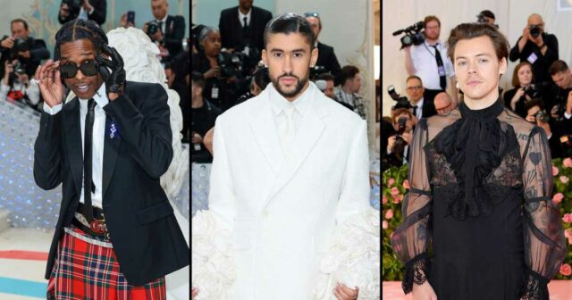 Os homens mais bem vestidos do Met Gala ao longo dos anos
