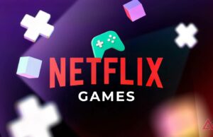 Os jogos da Netflix são realmente bons agora, então por que você os está ignorando? O logotipo da Netflix Games cercado por caixas cobertas com gráficos de jogos