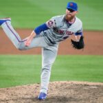 Craig Kimbrel lançando para o New York Mets.