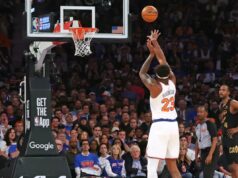 Os problemas do lance livre de Mitchell Robinson não vão desaparecer para os Knicks Mitchell Robinson acertou 2 de 8 na linha de lance livre durante a vitória dos Knicks por 115-104 na prorrogação sobre os Cavaliers no jogo 1 em 19 de maio de 2026 no Garden.