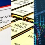 Ouro vs CDs vs ações: quando o ouro ajuda (e quando não ajuda)