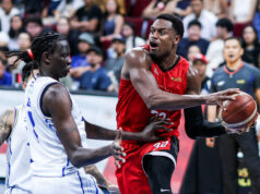 PBA: Barangay Ginebra supera TNT é uma segunda semente decisiva Justin Brownlee Bol Bol Barangay Ginebra x TNT PBA