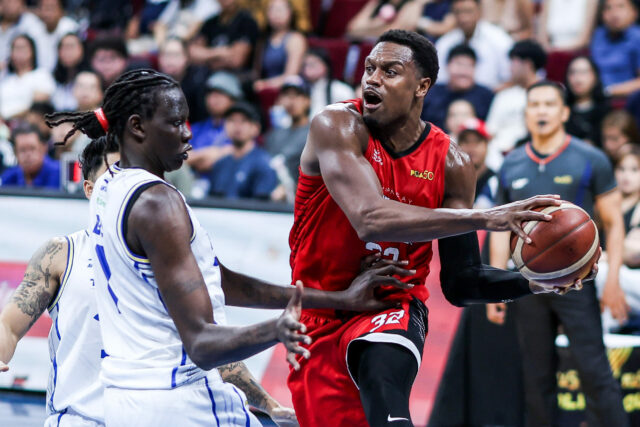 Justin Brownlee Bol Bol Barangay Ginebra x TNT PBA