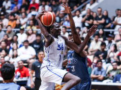 PBA: Bol Bol e TNT sobrevivem ao rali da Meralco para tirar o primeiro sangue nas semifinais Bol Bol, do TNT Tropang 5G, durante um jogo contra o Meralco Bolts nas semifinais da PBA Commissioner's Cup de 2026.