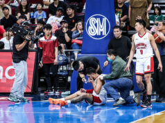 PBA: Guardas de Ginebra eliminam Clarito de Rain ou Shine de má intenção nas semifinais Barangay Ginebra RJ Abarrientos x Rain or Shine semifinais do PBA