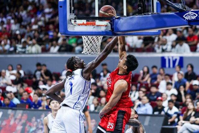 Japeth Aguilar Bol Bol Barangay Ginebra x TNT PBA