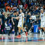 Jerom Lastimosa, do Magnolia Hotshots, durante um jogo contra Meralco Bolts nas quartas de final da PBA Commissioner's Cup de 2026.