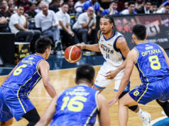 PBA: Meralco empata série de semifinais enquanto TNT perde Bol Bol devido a lesão Chris Newsome, do Meralco Bolts, durante um jogo contra o TNT Tropang 5G nas semifinais da PBA Commissioner's Cup de 2026.