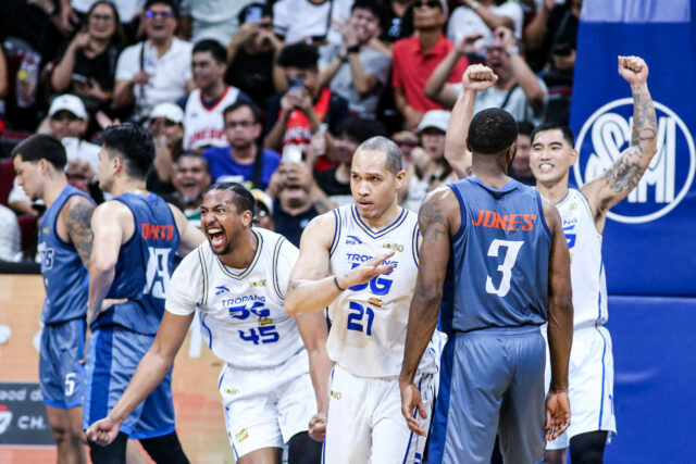 Brandon Ganuelas-Rosser TNT x Meralco Jogo 3 semifinais do PBA