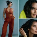Padma Lakshmi serve 'America's Culinary Cup' acompanhada de lindas joias